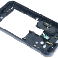 Mid-Frame Housing Compatible For Samsung Galaxy Xcover 3 (G388) (Service Pack) (Black)
