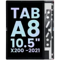 LCD Assembly Without Frame Compatible For Samsung Galaxy Tab A8 (X200) (Service Pack) (Black)