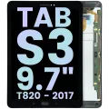 LCD Assembly Without Frame Compatible For Samsung Galaxy Tab S3 9.7" (T820) (Service Pack) (Black)