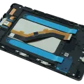 LCD Assembly With Frame For Samsung Galaxy Tab A 8.0" (T290) (2019) (Service Pack) (Black)