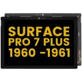 Digitizer With Flex Cable Compatible For Microsoft Surface Pro 7 Plus (1960/1961) (Refurbished) (Black)