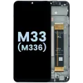LCD Assembly With Frame Compatible For Samsung Galaxy M33 5G (M336) (Service Pack) (All colors)