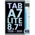 LCD Assembly With Frame Compatible For Samsung Galaxy Tab A7 Lite 4G (T225) (Service Pack) (White)