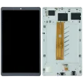 LCD Assembly With Frame Compatible For Samsung Galaxy Tab A7 Lite WiFi (T220) (Service Pack) (White)