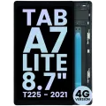 LCD Assembly With Frame For Samsung Galaxy Tab A7 Lite 4G (T225) (2021) (Service Pack) (Black)