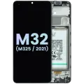 LCD Assembly With Frame For Samsung Galaxy M32 (M325 / 2021) (Service Pack) (All colors)