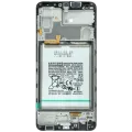 LCD Assembly With Frame For Samsung Galaxy M32 (M325 / 2021) (Service Pack) (All colors)