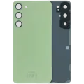 Back Cover Glass With Camera Lens For Samsung Galaxy S23 Plus (Service Pack) (Lime)