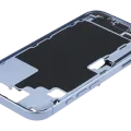 Mid-Frame Housing W/ Charging Port Flex & Small Parts For iPhone 17 (EU / Global Version) (Used OEM Pull: Grade A) (Mist Blue)