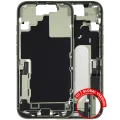 Mid-Frame Housing W/ Charging Port Flex & Small Parts For iPhone 17 (EU / Global Version) (Used OEM Pull: Grade A) (Sage)