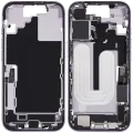 Mid-Frame Housing W/ Charging Port Flex & Small Parts For iPhone 17 (EU / Global Version) (Used OEM Pull: Grade A) (Lavender)