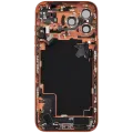 Back Housing W/ Charging Port Flex & Small Parts Compatible For iPhone 17 Pro Max (EU / Global Version) (Used OEM Pull: Grade A) (Cosmic Orange)