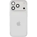 Корпус зі шлейфом зарядки й дрібними деталями (сумісний) для iPhone 17 Pro (EU / Global Version) (Used OEM Pull: Grade A) (сріблястий)