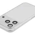 Корпус зі шлейфом зарядки й дрібними деталями (сумісний) для iPhone 17 Pro (EU / Global Version) (Used OEM Pull: Grade A) (сріблястий)