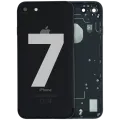 Back Housing For iPhone 7 ( Used OEM Pull: Grade C) (Jet Black)