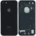 Back Housing For iPhone 7 ( Used OEM Pull: Grade C) (Jet Black)