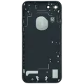 Back Housing For iPhone 7 ( Used OEM Pull: Grade C) (Jet Black)