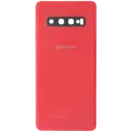 Back Cover Glass For Samsung Galaxy S10 (Service Pack) (Red)