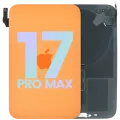 Заднє скло з магнітом MagSafe і NFC для iPhone 17 Pro Max (Service Pack) (Cosmic Orange)