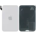 Заднє скло з магнітом MagSafe і NFC для iPhone 17 Pro Max (Service Pack) (сріблястий)