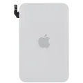 Заднє скло з магнітом MagSafe і NFC для iPhone 17 Pro Max (Service Pack) (сріблястий)