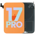 Заднє скло з магнітом MagSafe і NFC для iPhone 17 Pro (Service Pack) (Cosmic Orange)