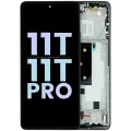 OLED Assembly With Frame For Xiaomi 11T/Mi 11T Pro (Genuine) (Gray)