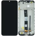 OLED Assembly With Frame For Xiaomi Redmi 9A (Genuine) (Black)