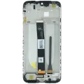 OLED Assembly With Frame For Xiaomi Redmi 9A (Genuine) (Black)