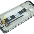 OLED Assembly With Frame For Xiaomi Redmi 9A (Genuine) (Black)
