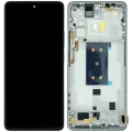 OLED Assembly With Frame For Xiaomi 11T/11T Pro (Genuine) (Silver)