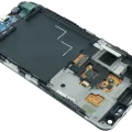 OLED Assembly With Frame For Samsung Galaxy S Advance GT-i9070 (Service Pack) (Black)