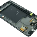 OLED Assembly With Frame For Samsung Galaxy Note 1 (GT-N7000) (Service Pack) (Black)