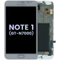OLED Assembly With Frame For Samsung Galaxy Note 1 (GT-N7000) (Service Pack) (White)