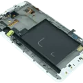 OLED Assembly With Frame For Samsung Galaxy Note 1 (GT-N7000) (Service Pack) (White)