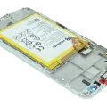 LCD Assembly With Frame For Huawei G8 RIO-L01 (Huawei Genuine) (White)