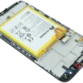 LCD Assembly With Frame For Huawei G8 RIO-L01 (Huawei Genuine) (Black)