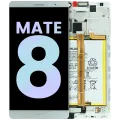 LCD Assembly With Frame For Huawei Mate 8 NXT-L09 (Huawei Genuine) (White)