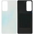 Back Cover Glass For Motorola Edge 20 Pro (XT2153-1 / 2021) (Genuine OEM) (White Frosted)