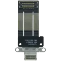 Charging Port Flex Cable For iPad Pro 11" A2377 (2021) / Pro 11" A2759 (2022) / iPad Pro 12.9" A2378 (2021) / Pro 12.9" A2436 (2022) (Pull A) (White)