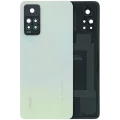 Back Cover Glass With Camera Lens For Xiaomi Redmi Note 11 Pro (Genuine) (Blue)