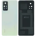 Back Cover Glass With Camera Lens For Xiaomi Redmi Note 11 Pro (Genuine) (Blue)