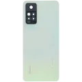 Back Cover Glass With Camera Lens For Xiaomi Redmi Note 11 Pro (Genuine) (Blue)