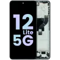 OLED Assembly With Frame For Xiaomi 12 Lite 5G (Genuine) (Black)