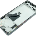 OLED Assembly With Frame For Xiaomi 12 Lite 5G (Genuine) (Black)