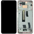 OLED Assembly With Frame For Xiaomi Mi 11 Lite (Genuine) (Pink)
