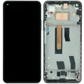 OLED Assembly With Frame For Xiaomi Mi 11 Lite 5G (Genuine) (Black)
