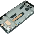 OLED Assembly With Frame For Xiaomi Mi 11 Lite 5G (Genuine) (Black)