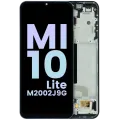OLED Assembly With Frame For Xiaomi Mi 10 Lite M2002J9G (Genuine) (Gray)
