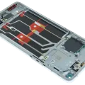 OLED Assembly With Frame For OPPO Find X5 Pro CPH2305 (Genuine) (White)